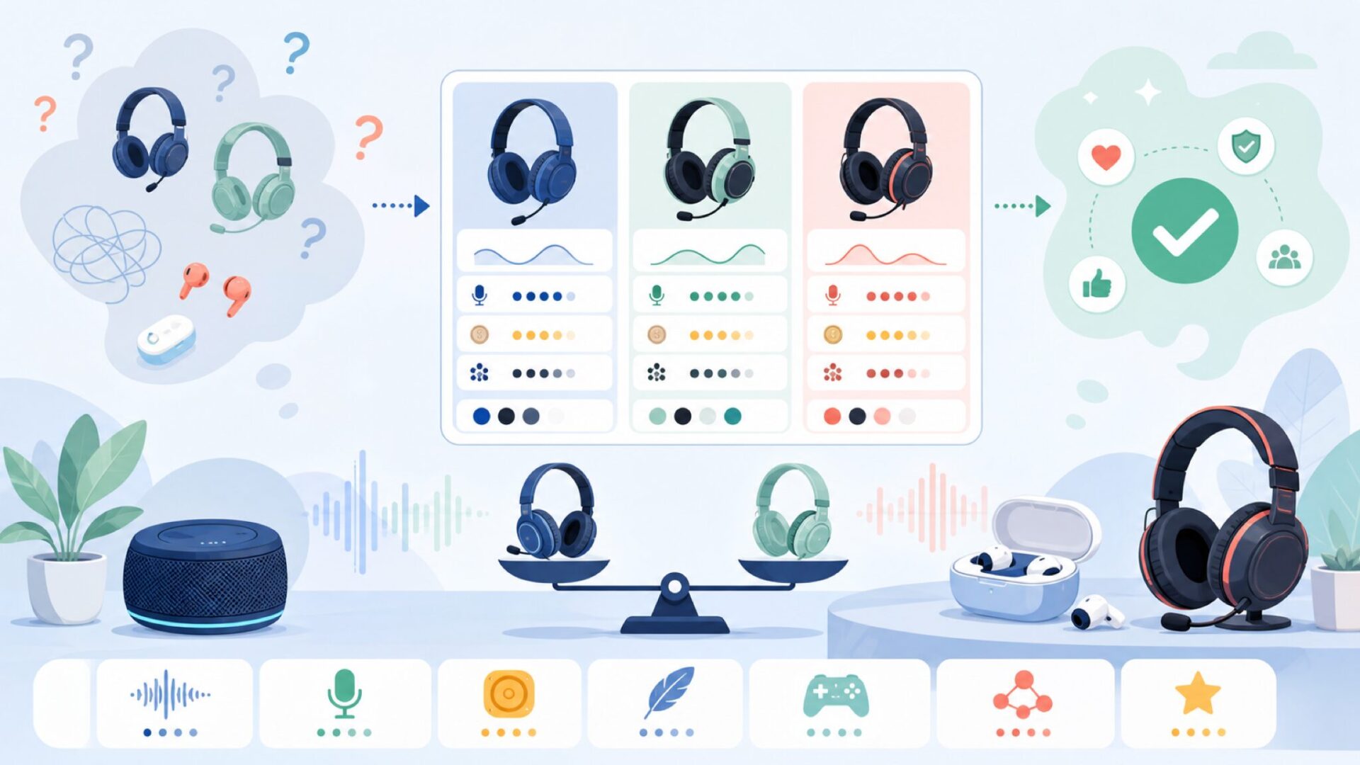 NUBWOと競合ブランドを徹底比較を表すイラスト