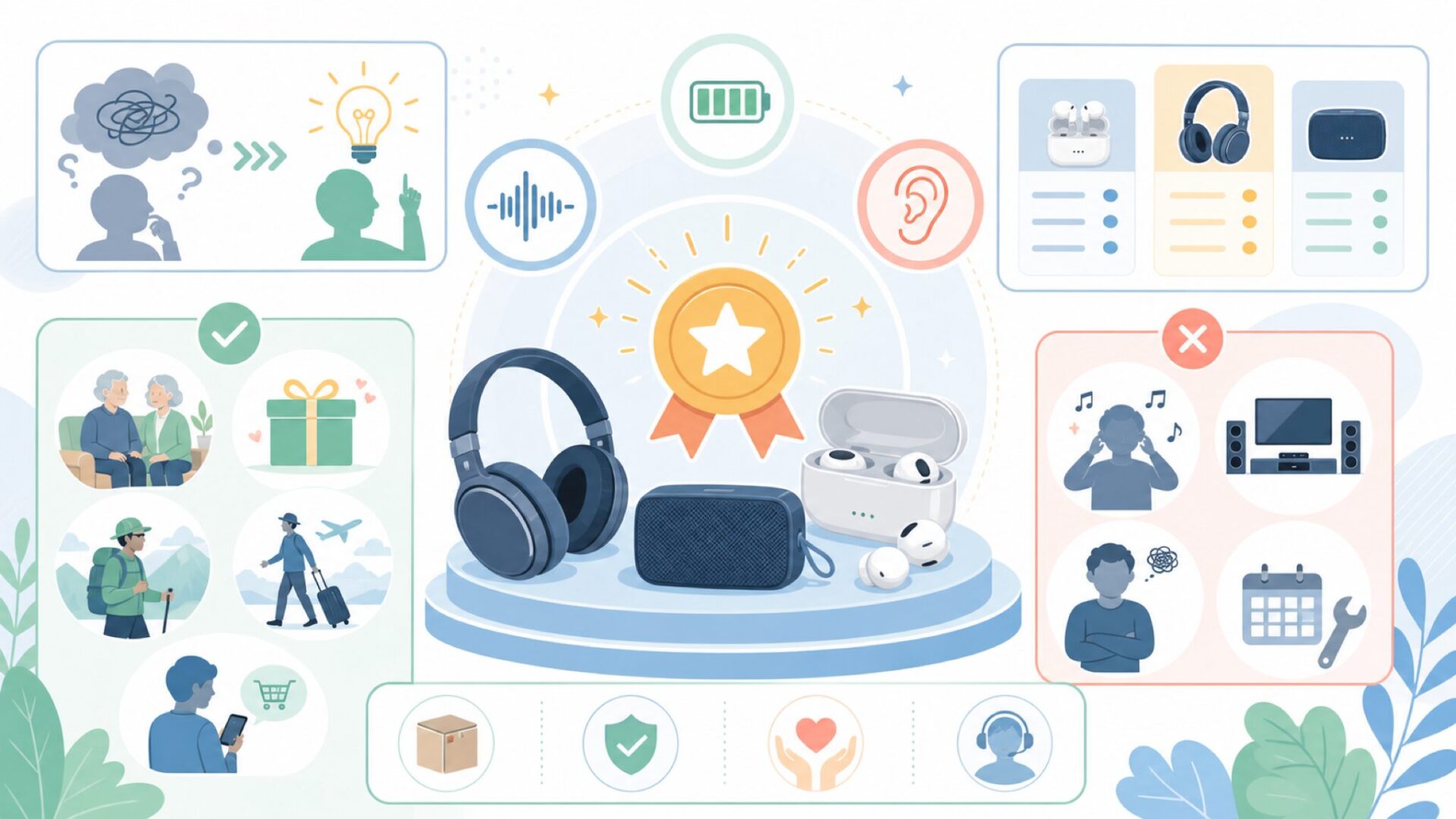 VIFLYKOOの総合評価と、こんな人に向いているを表すイラスト