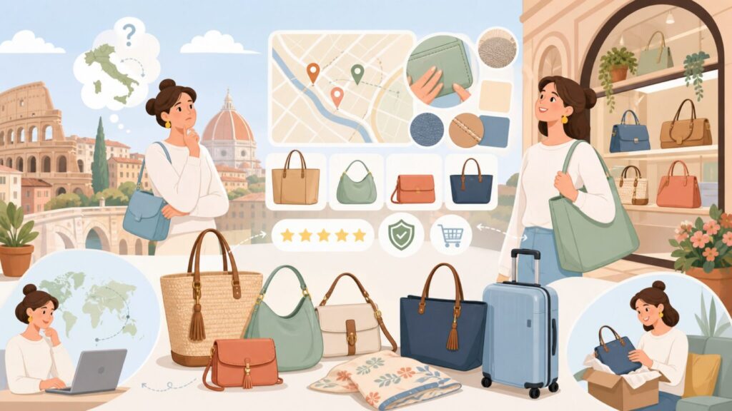 Carpisaはどこの国のブランド？イタリア旅行で現地購入できる店舗と日本での買い方まとめの要点を表