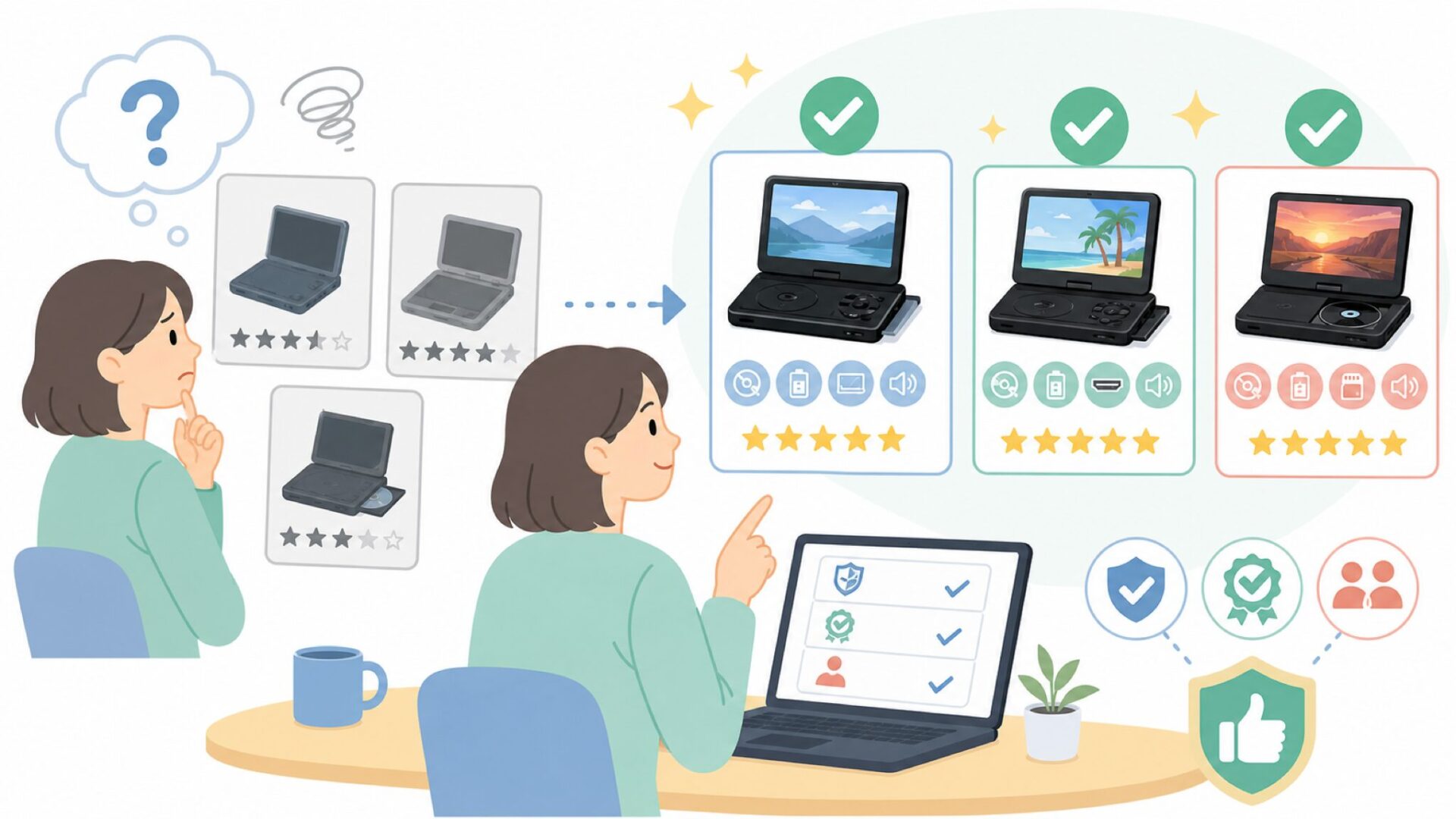FANGORが手がける主な製品ラインナップを表すイラスト