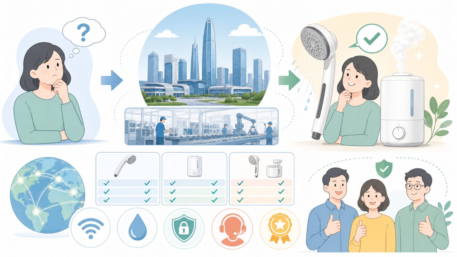Kungixは中国・深圳発のブランド——その素性を正確に知っておこうを表すイラスト