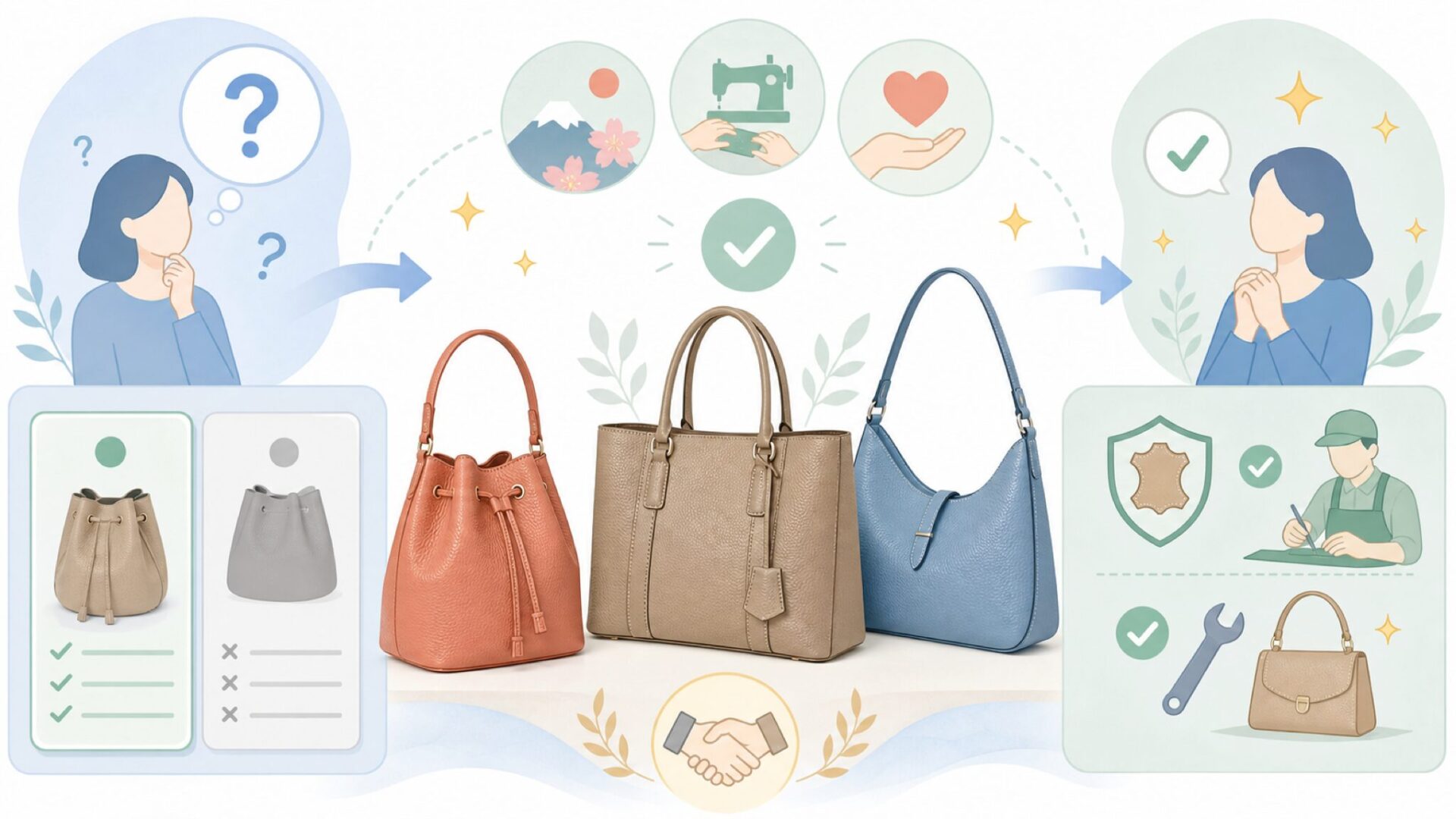 よくある質問を表すイラスト