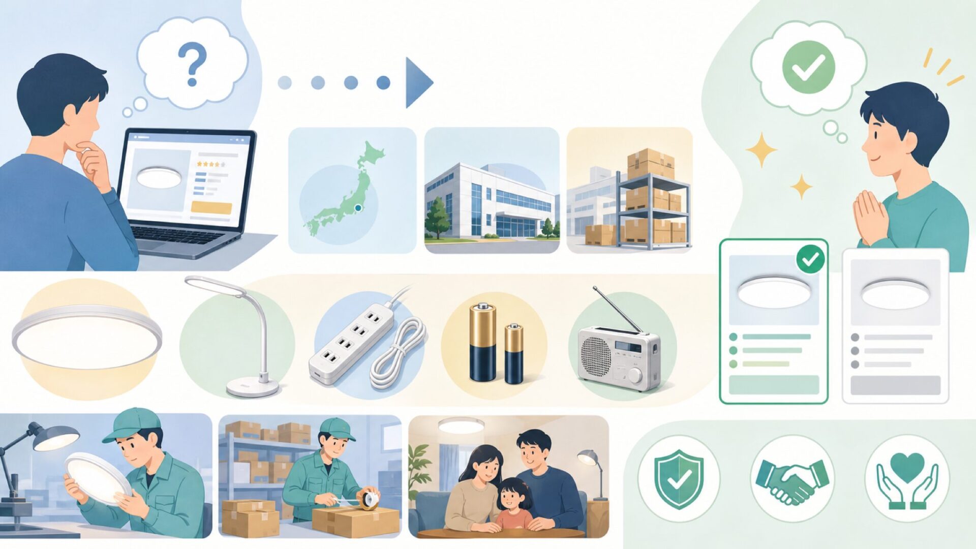 OHM Electricは日本企業——まず「正体」をはっきりさせようを表すイラスト