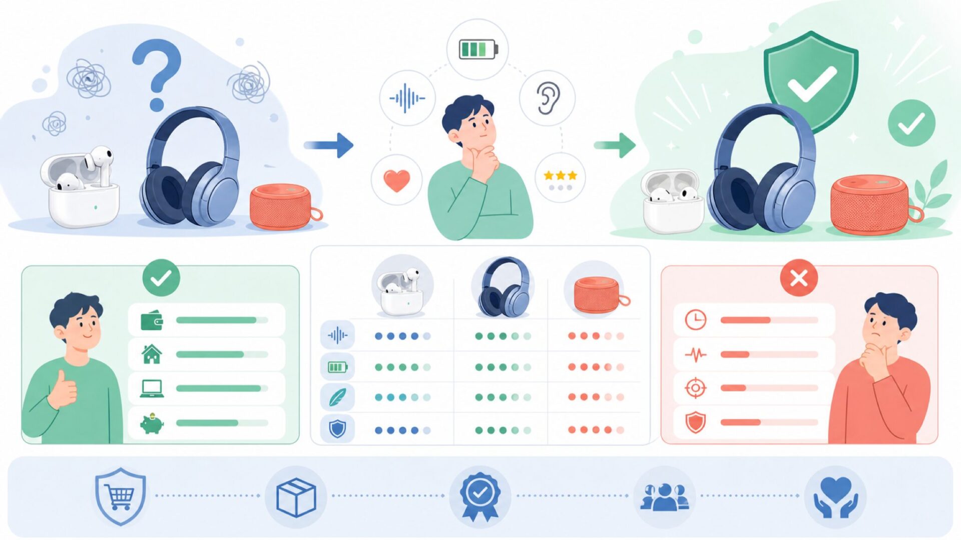 KASOTTを選ぶべきか見送るべきか——判断基準を整理するを表すイラスト