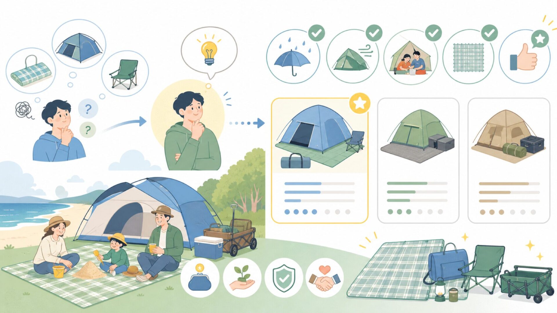 Odolandはこんな人に向いているを表すイラスト