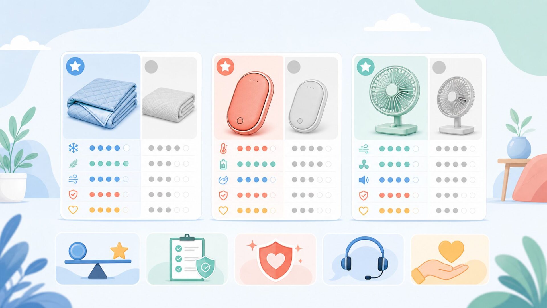 同価格帯ブランドとの比較——ElegearはどこにポジションI置くかを表すイラスト