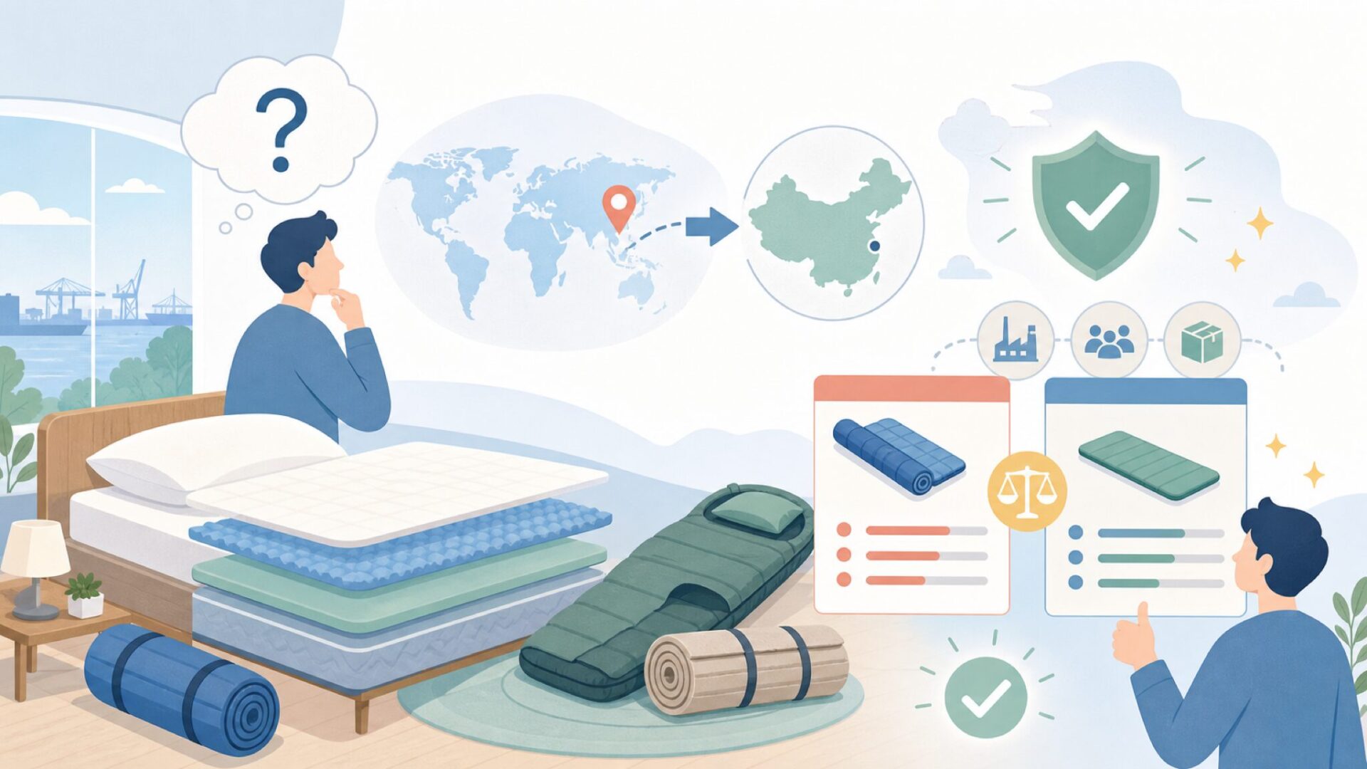 HIKENTUREはどこの国の企業かを表すイラスト