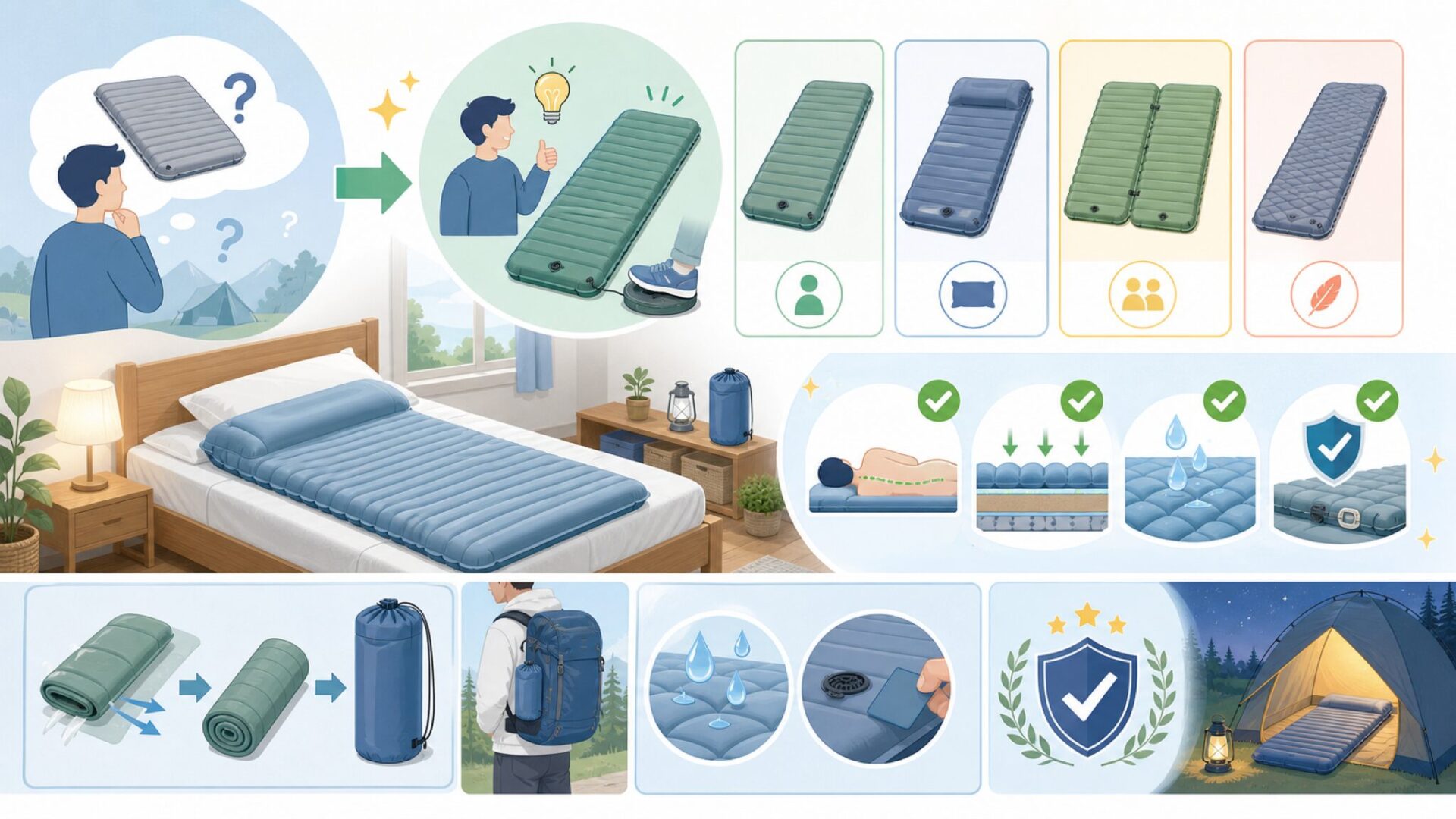 HIKENTUREの主力製品と実力を表すイラスト