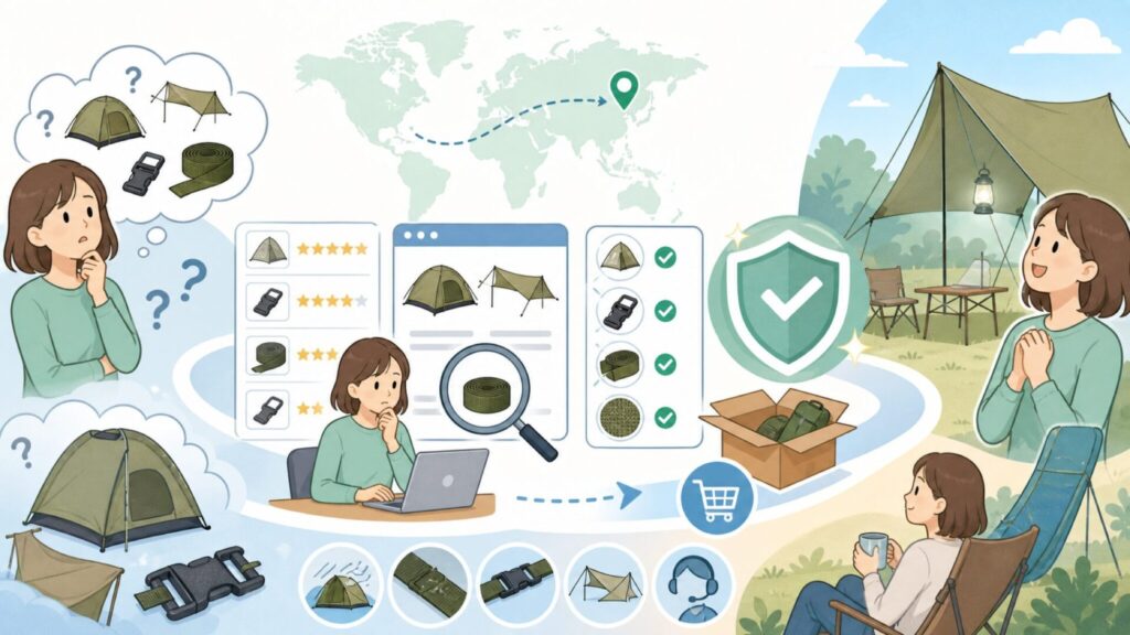 Azarxisはどこの国のブランド？品質・評判・失敗しない購入術を徹底解説の要点を表すイラスト