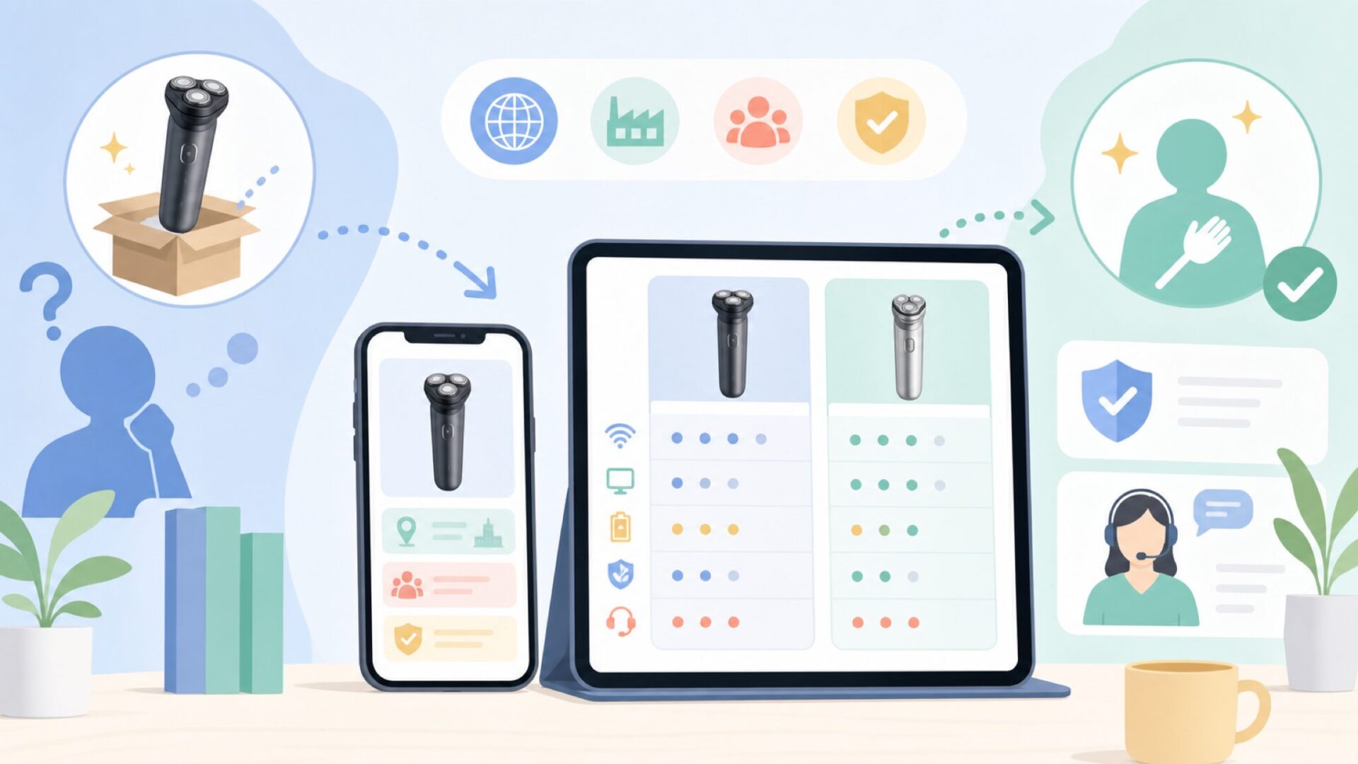 Earboodはどこのブランドなのかーーまずは会社情報から確認するを表すイラスト