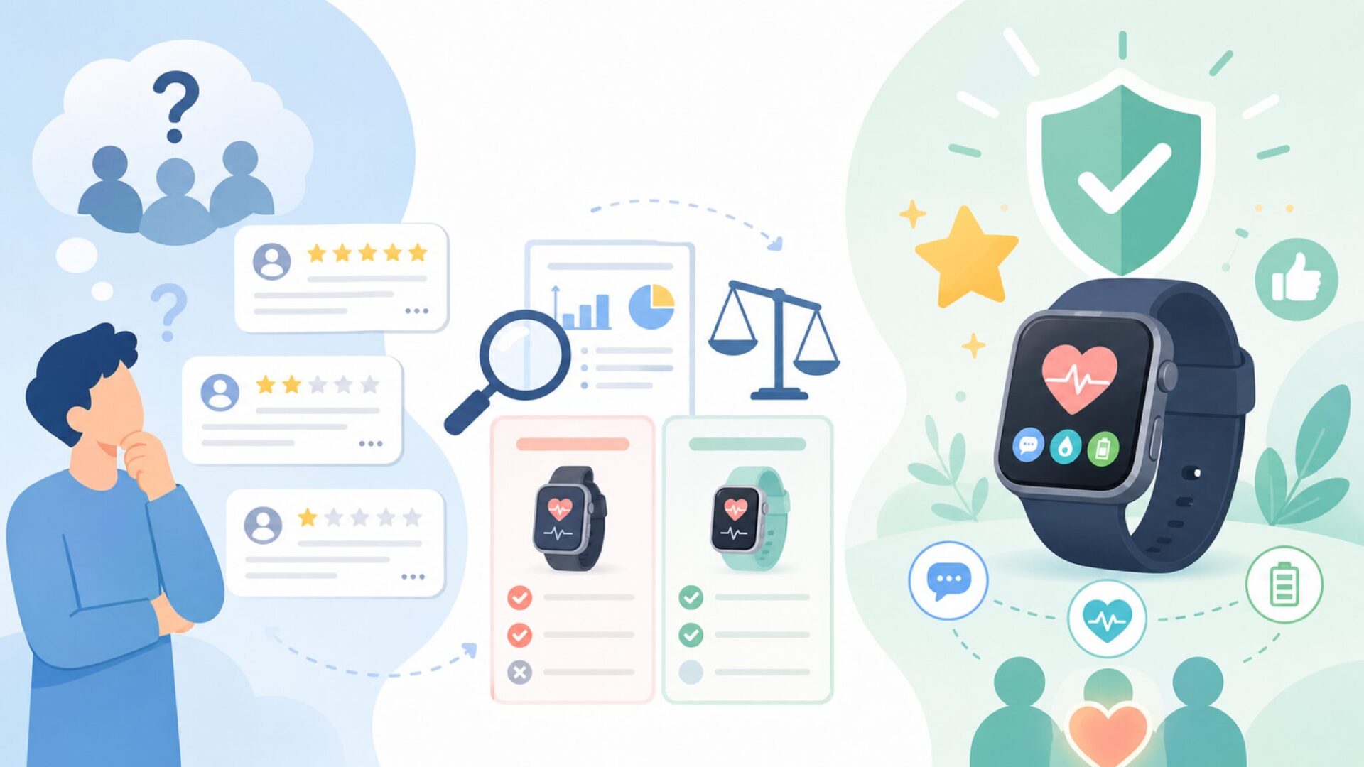 Onefunのレビューは信頼できるのかを表すイラスト