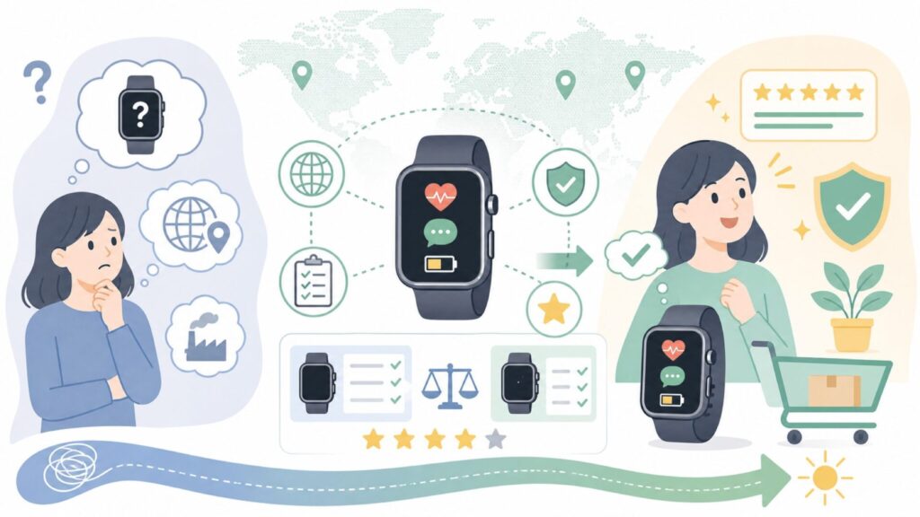 Readfireはどこの国のブランド？中国製スマートウォッチの実態と購入で後悔しないための全知識の要