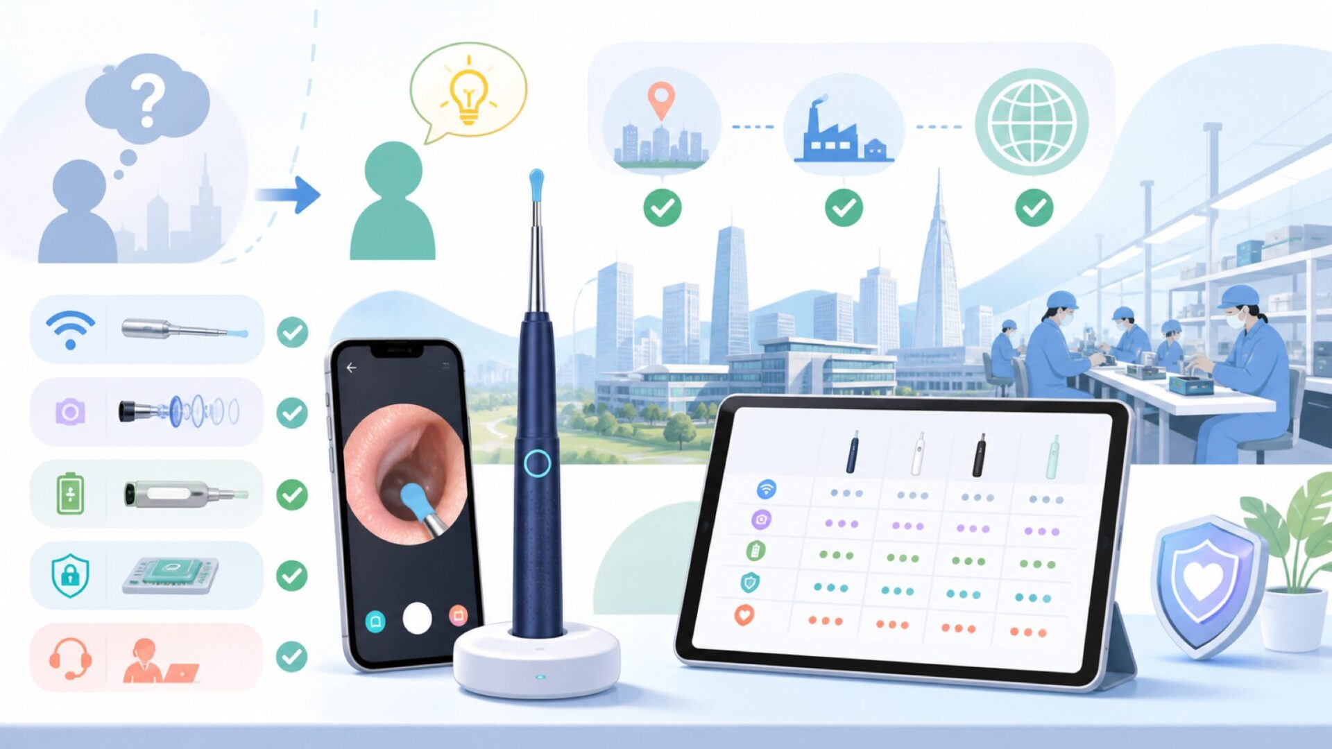 Bebirdは中国・深圳に本社を置くスタートアップブランドだを表すイラスト