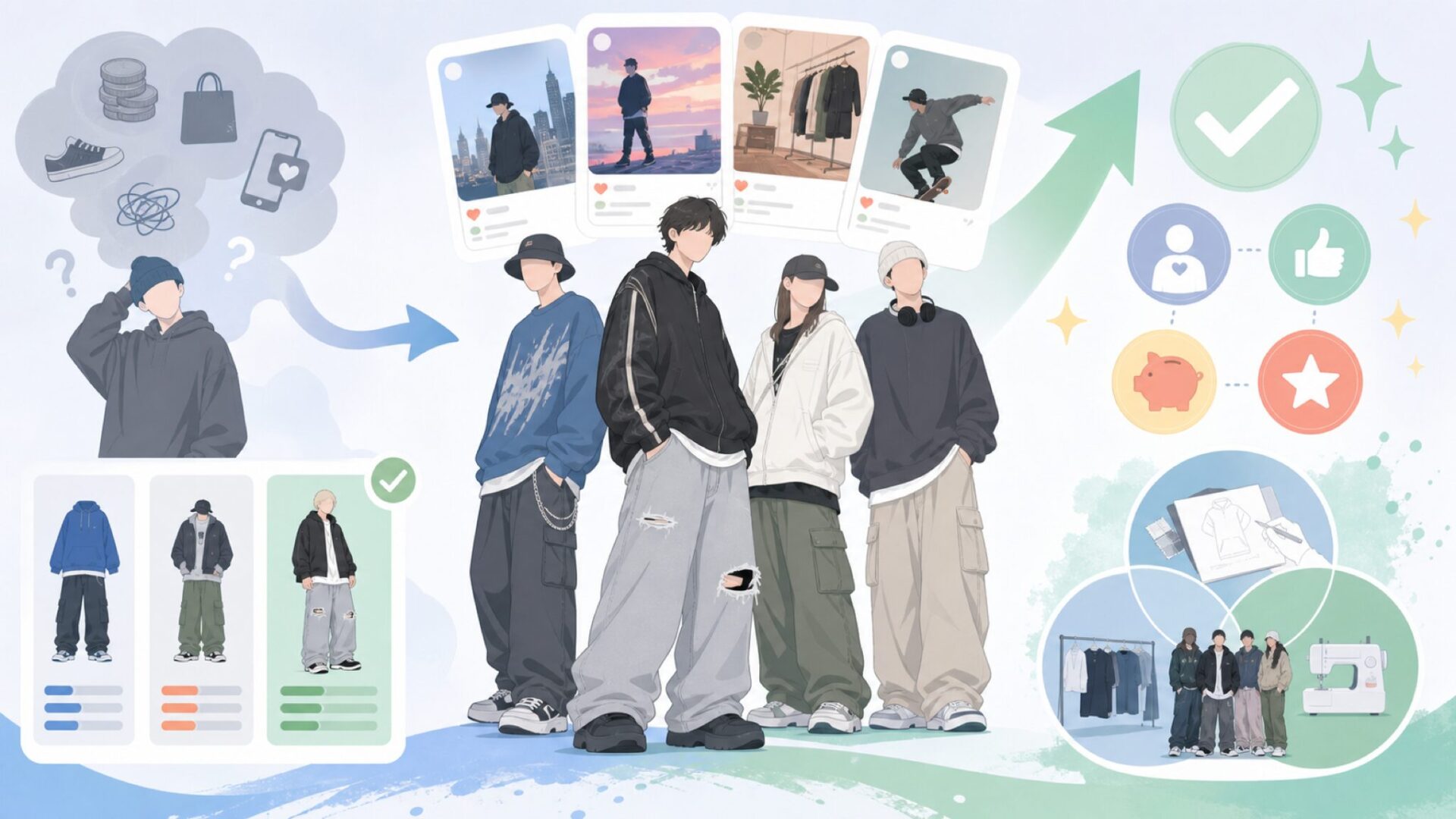 Broken Baseが生まれた背景とコンセプトを表すイラスト