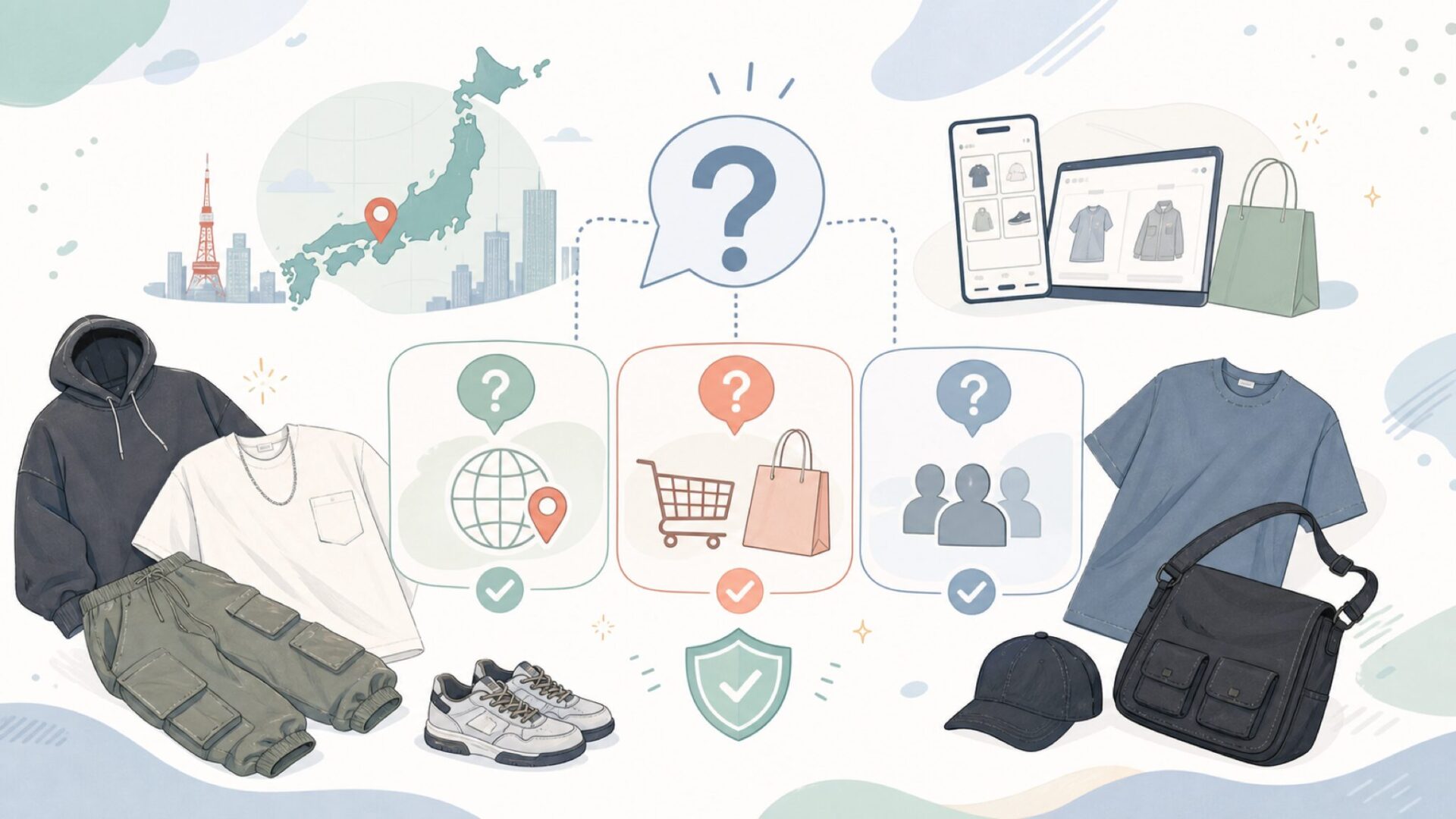 よくある質問を表すイラスト