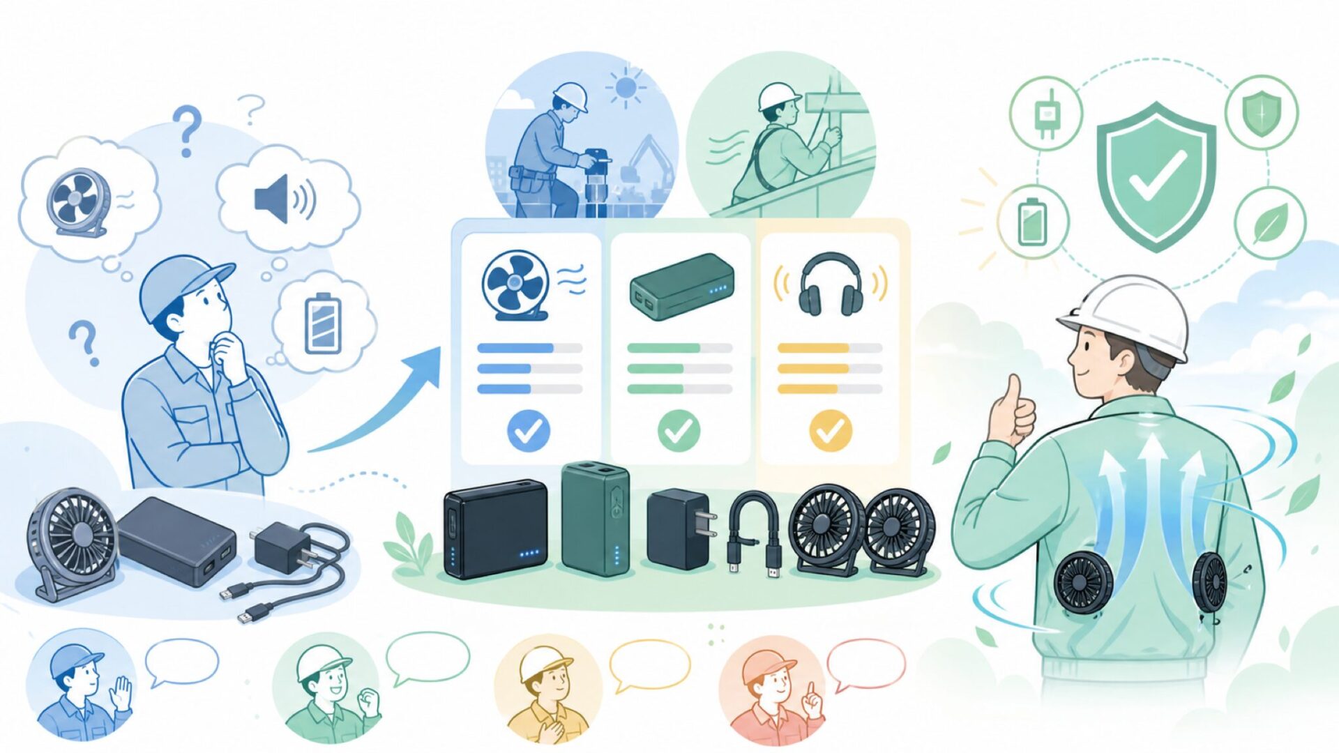 COVELLの製品性能——現場作業者の口コミで見えた実力を表すイラスト