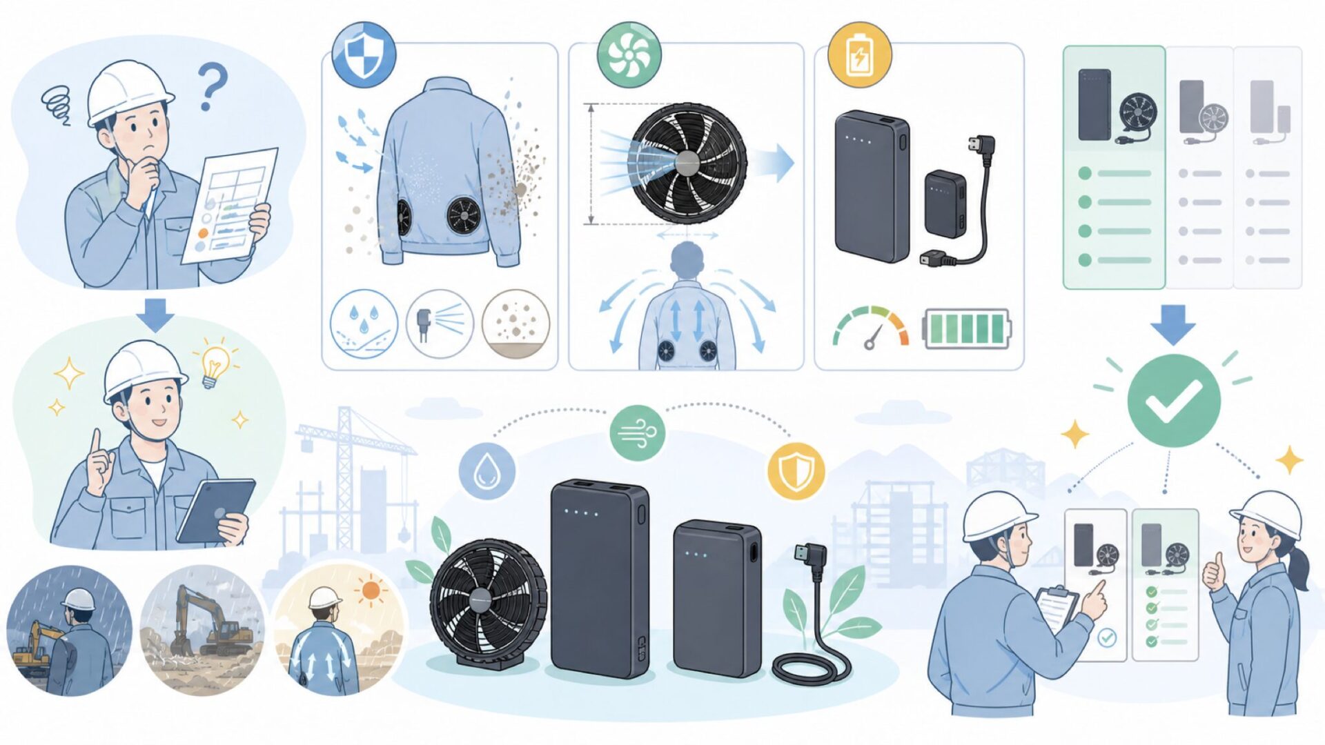 COVELLの技術的スペック——現場作業者が知りたい数値を整理を表すイラスト