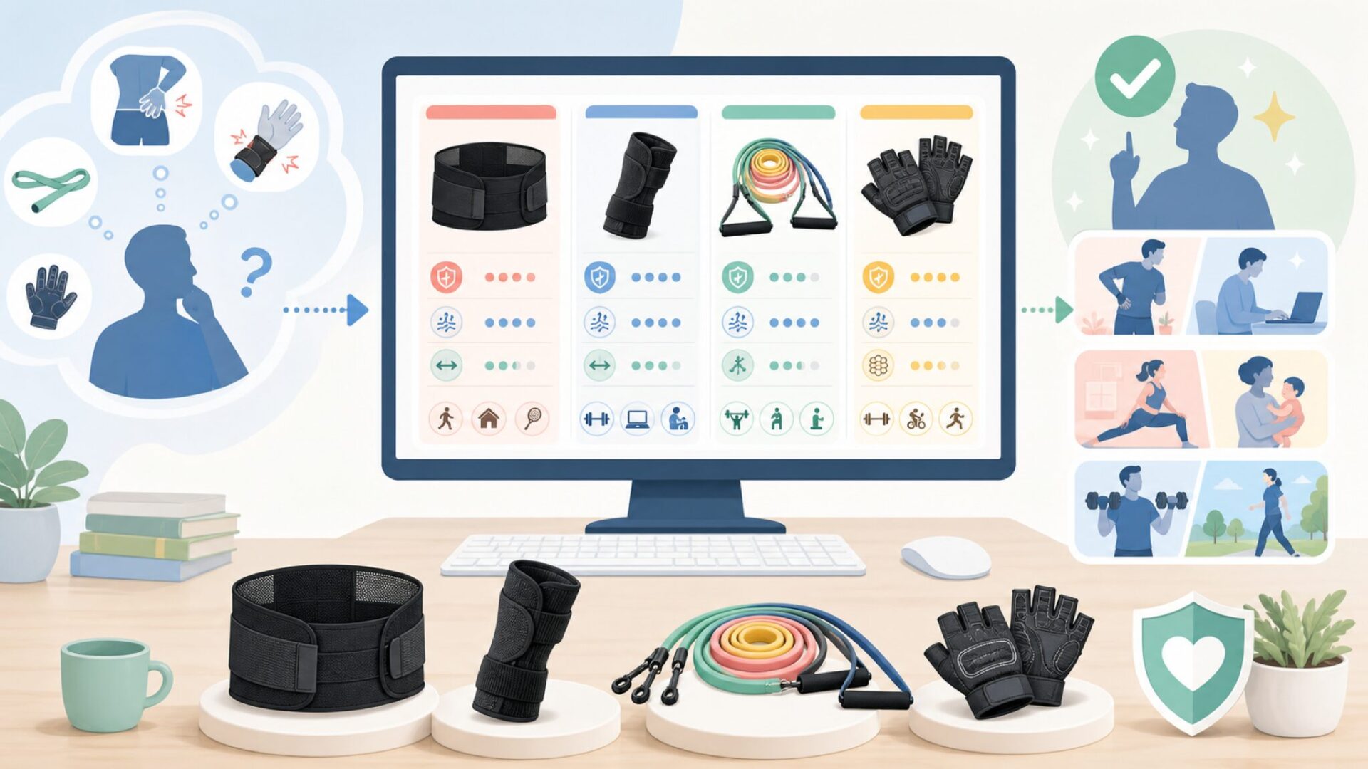 FREETOOの主力製品を用途別に整理するを表すイラスト