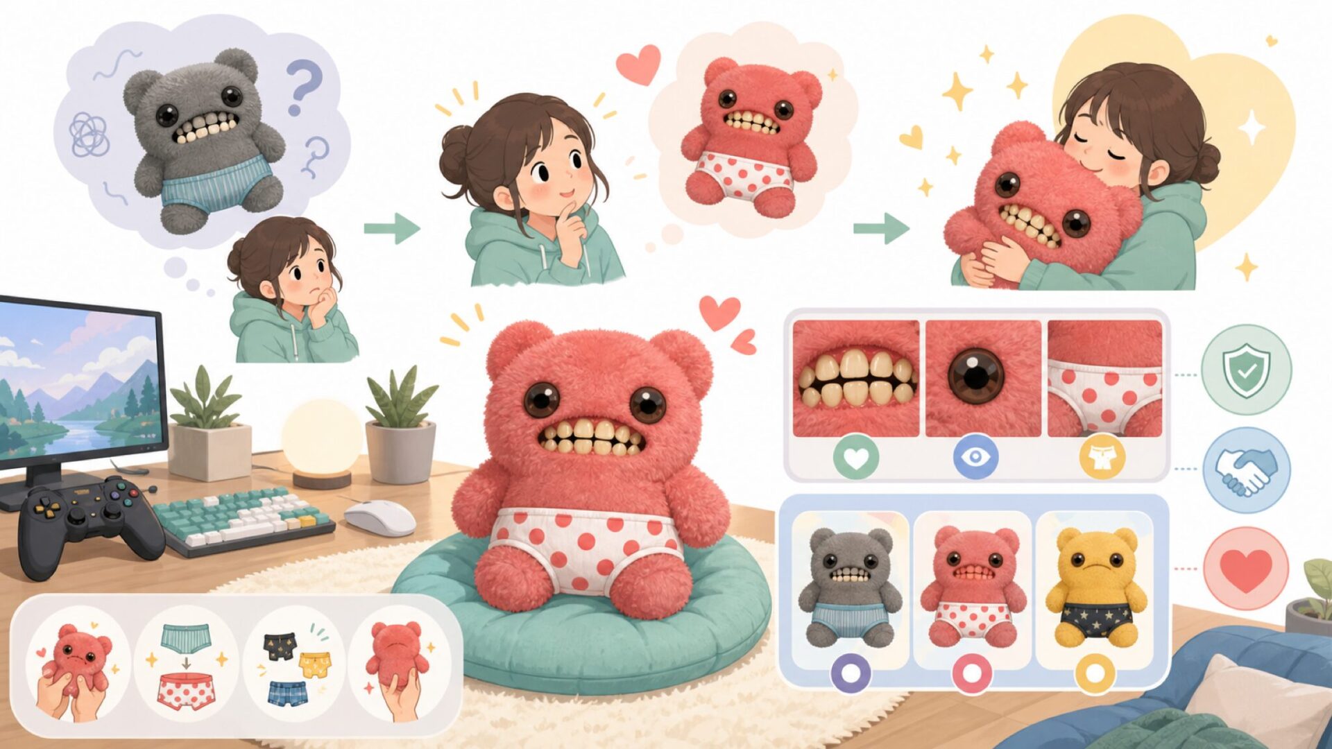 Fugglerが持つ独特の魅力を表すイラスト