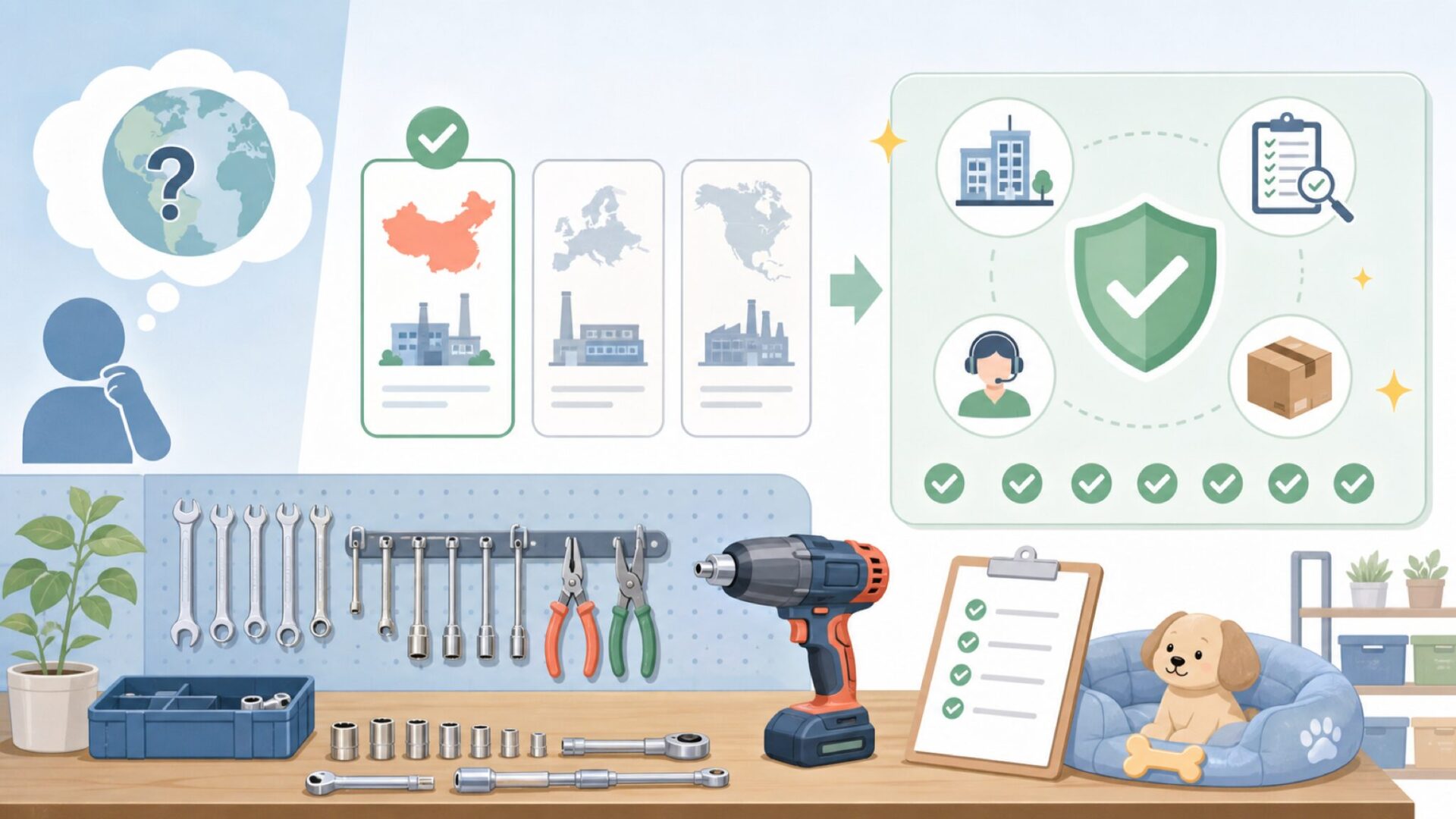 GIIPETはどこの国の会社が運営している？を表すイラスト