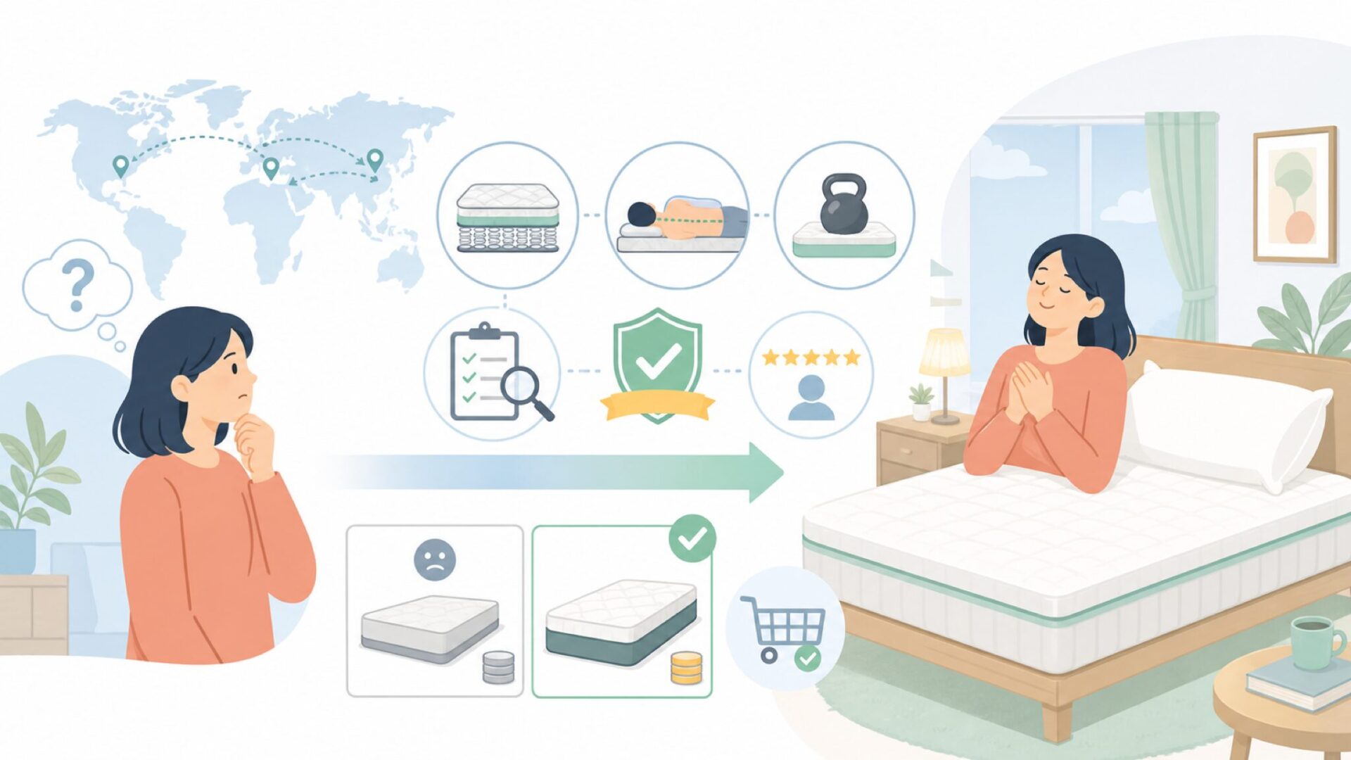 GOKUMINはどこの国のブランド？製造国の真実と品質管理を徹底解説の要点を表すイラスト