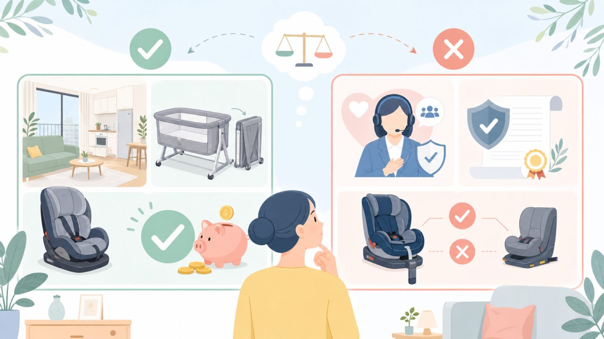 HZDMJが向いている人・向いていない人を表すイラスト