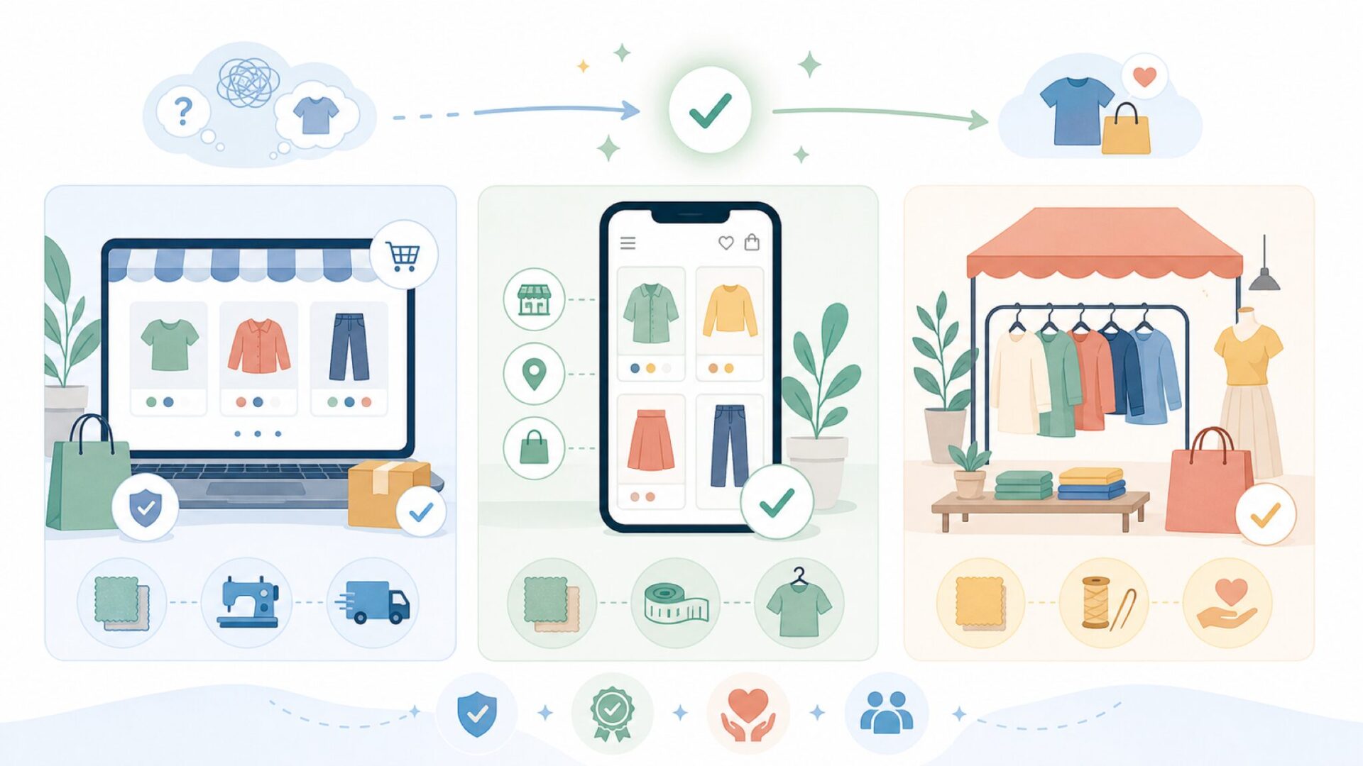 LVEUの購入方法と入手できる場所を表すイラスト