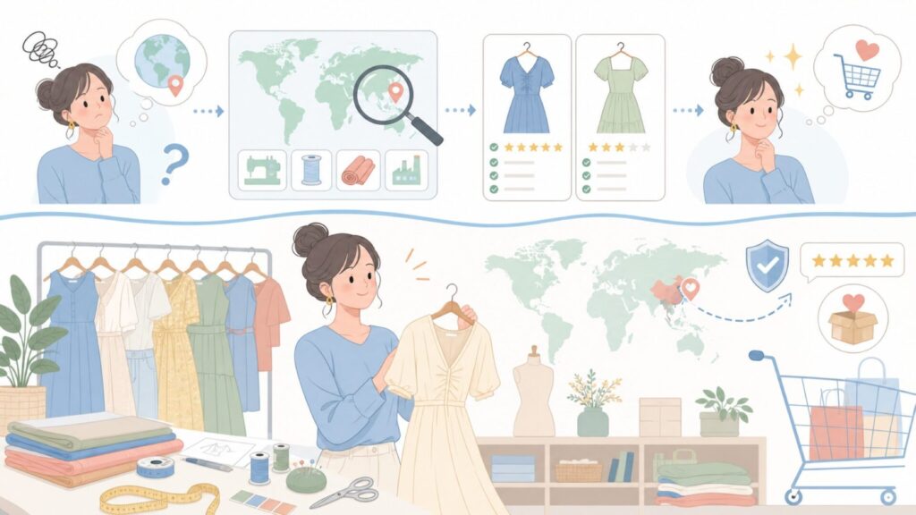 Ciderはどこの国のブランド？香港発の新世代ファッションの実態とSHEINとの違いを徹底解説の要点