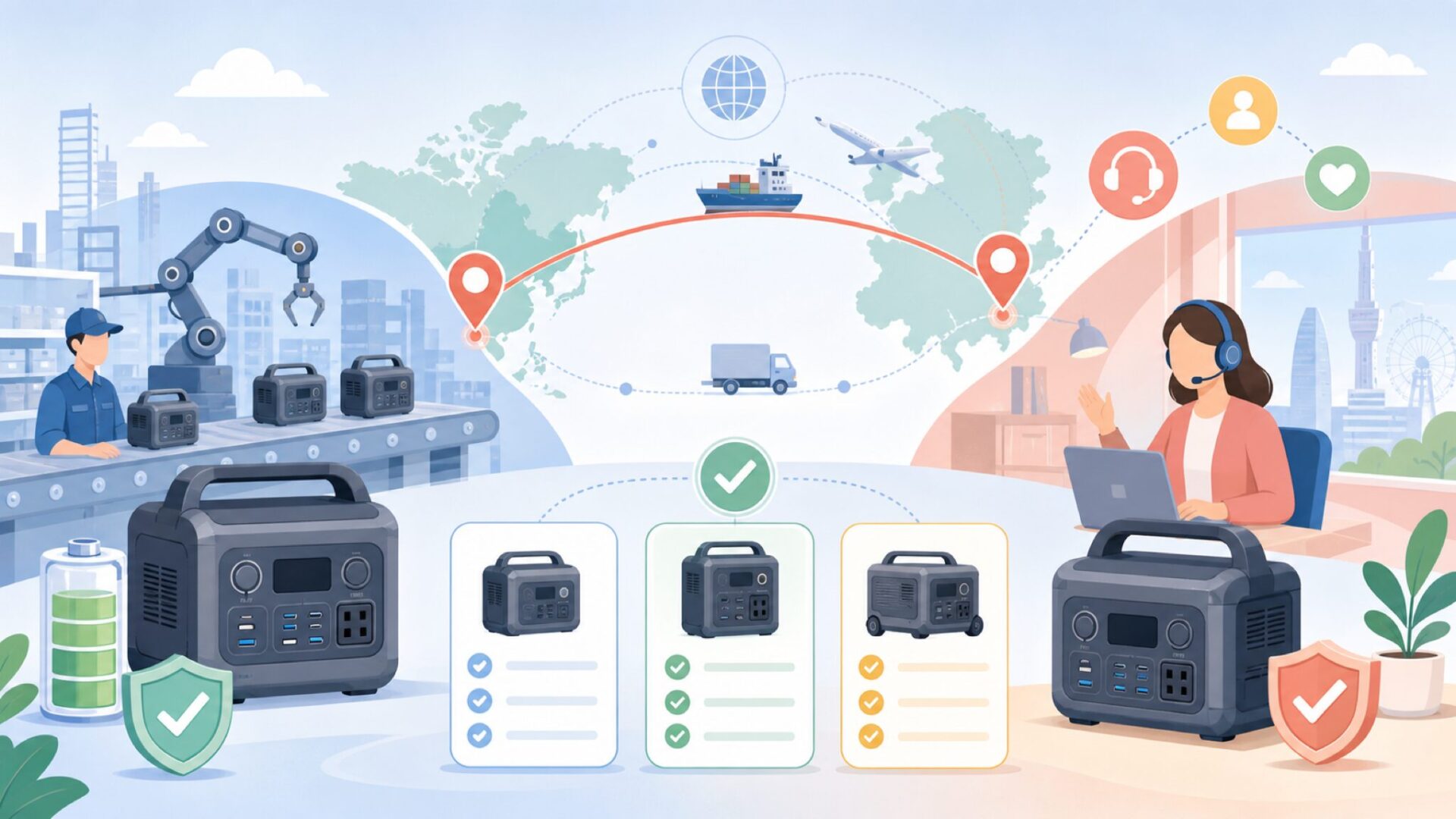 EENOURはどこの国のブランドなのか、まず結論をお伝えしますを表すイラスト