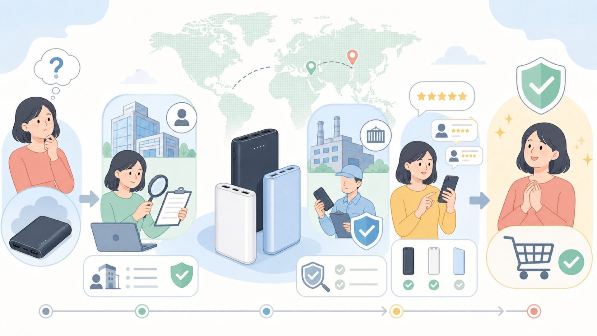 Zepanはどこの国?運営元の正体と安全性を購入前に全部まとめたの要点を表すイラスト