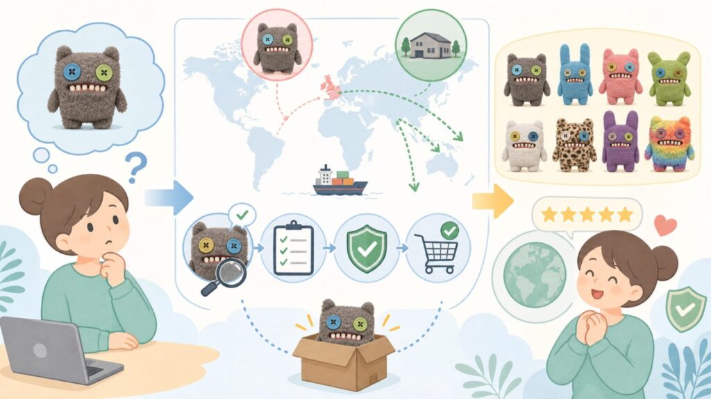 ファグラーはどこの国生まれ？発祥・メーカー・種類を一枚で解説の要点を表すイラスト