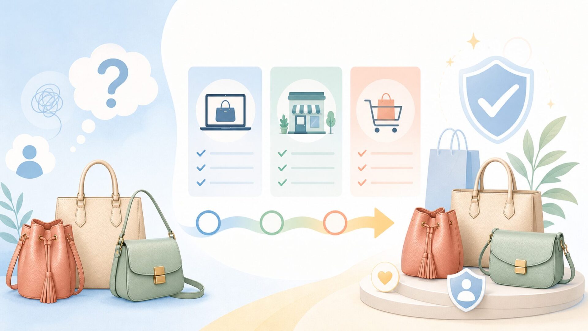 どこで買える？正規ルートを完全整理を表すイラスト