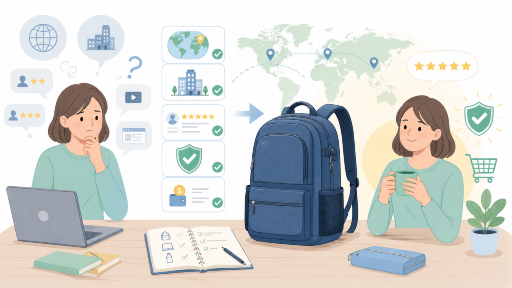 SOHAPIはどこの国のブランド？会社情報と評判・用途を解説の要点を表すイラスト
