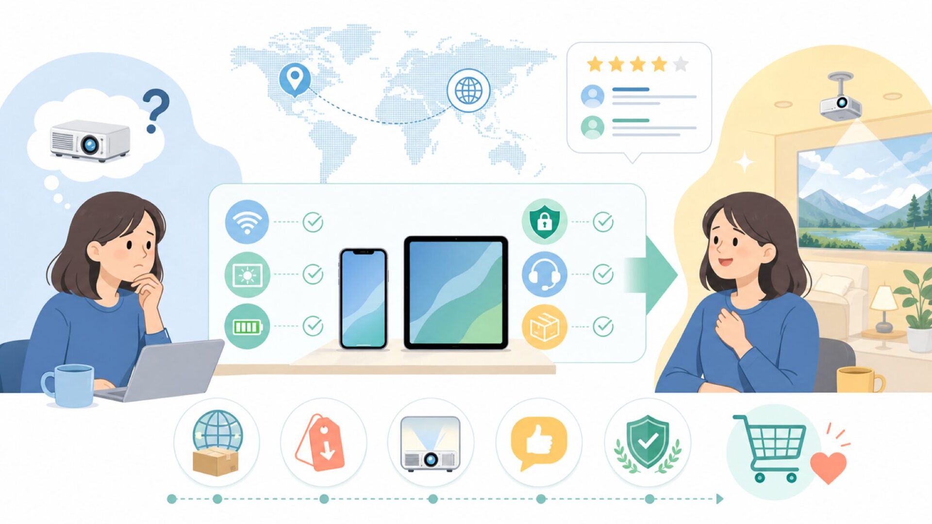 Philoentはどこの国のブランド?評判とスペックを徹底解説の要点を表すイラスト