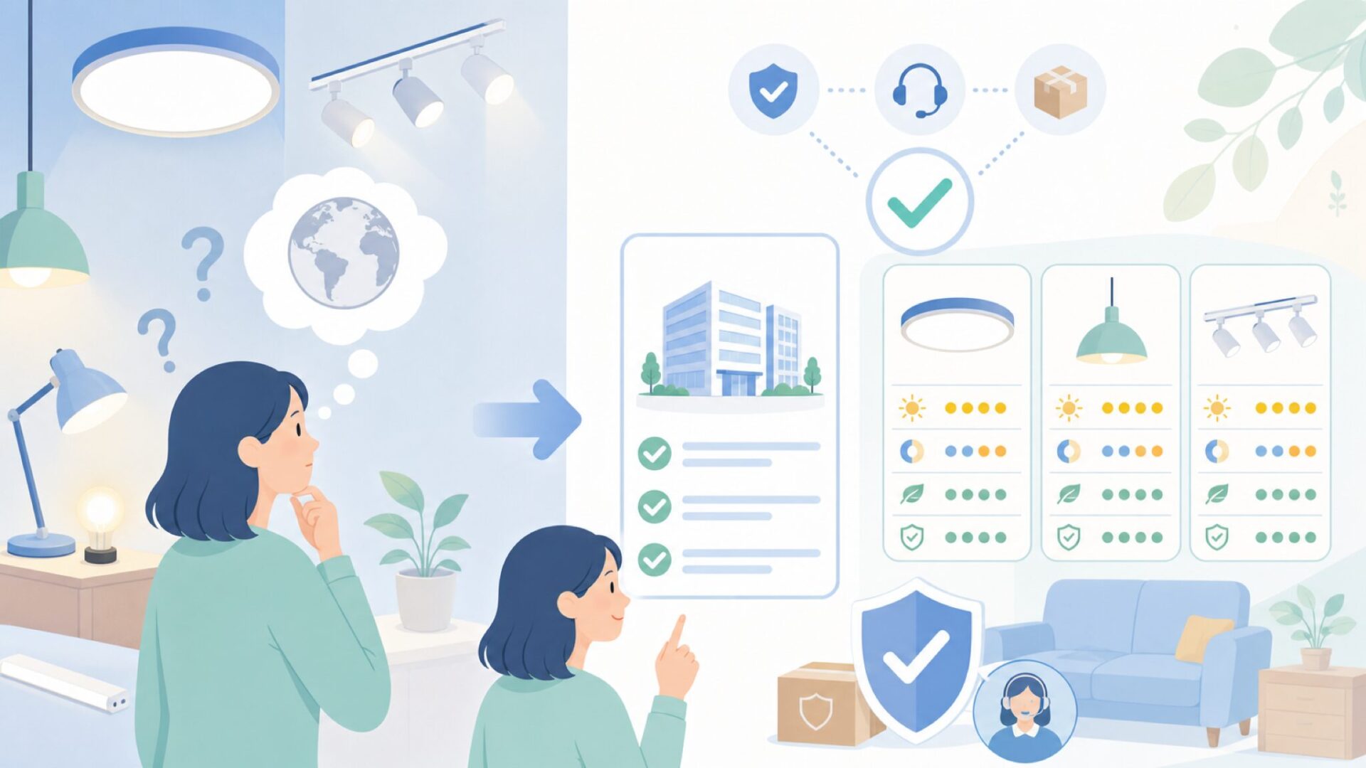 FENCHILINはどこの国のブランド?運営会社情報を確認するを表すイラスト