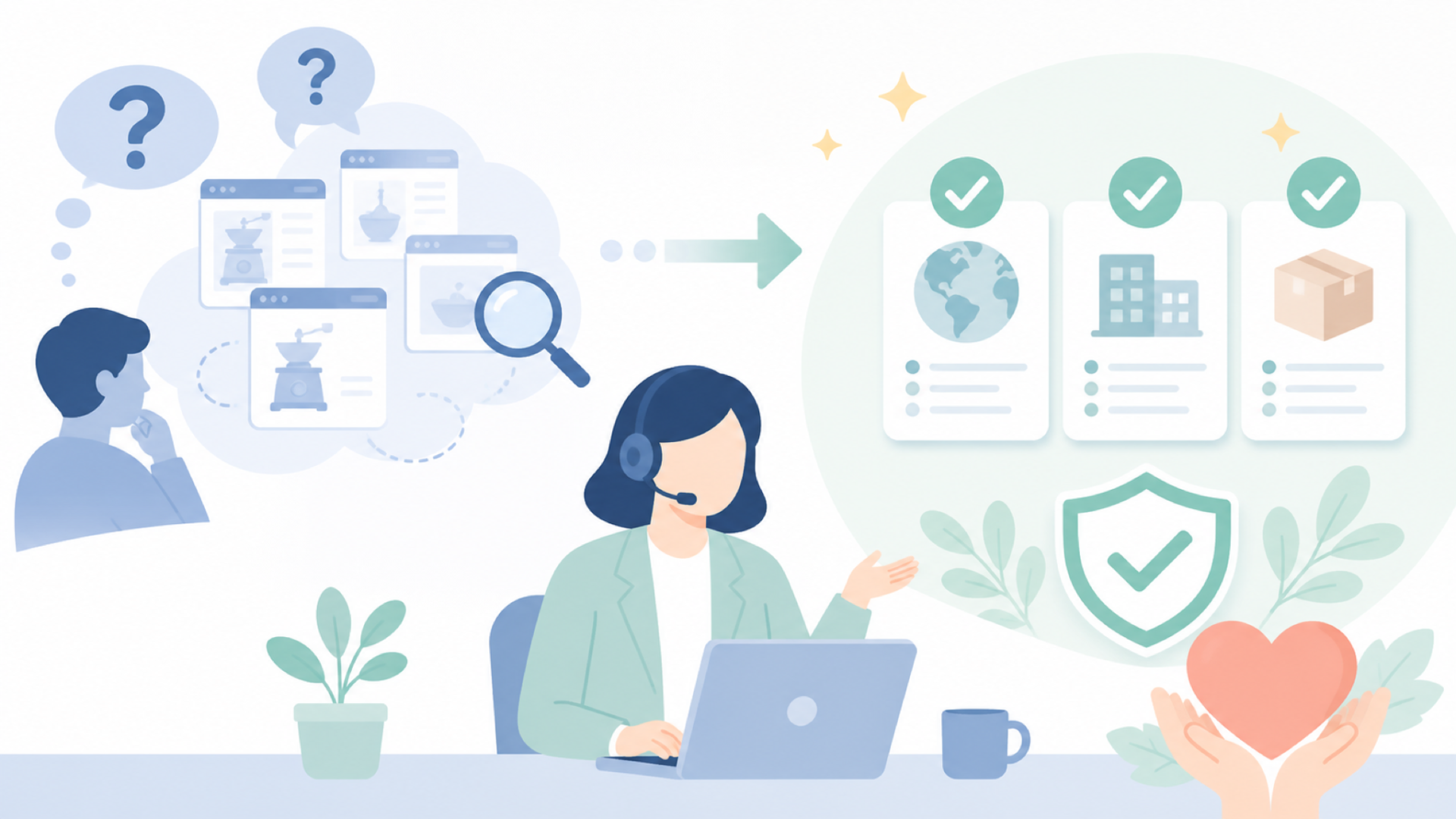 CEVINGはどこの国のブランド?運営会社・販売元を確認を表すイラスト