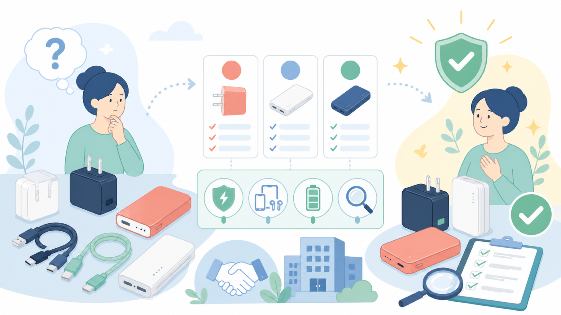 DIGITENはどこの国のブランド？運営会社を確認するを表すイラスト