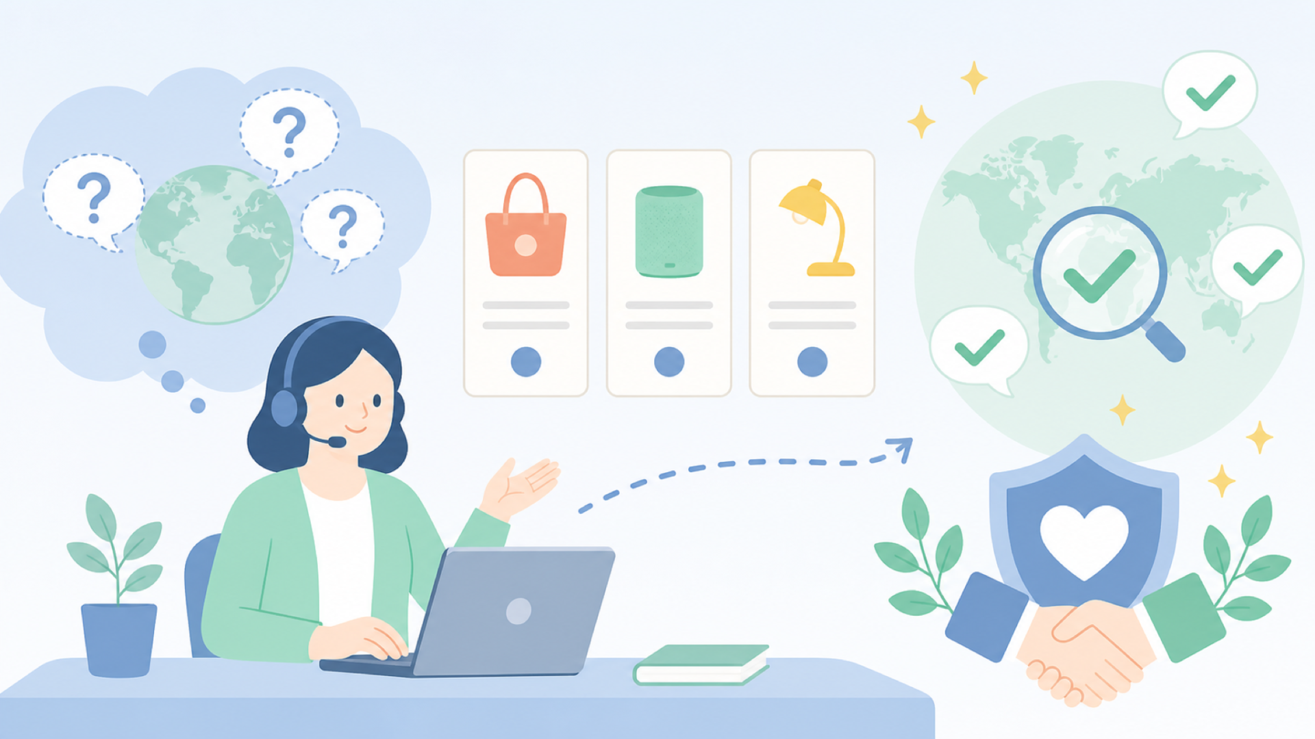 Baanandoはどこの国のブランド・メーカーなのかを表すイラスト