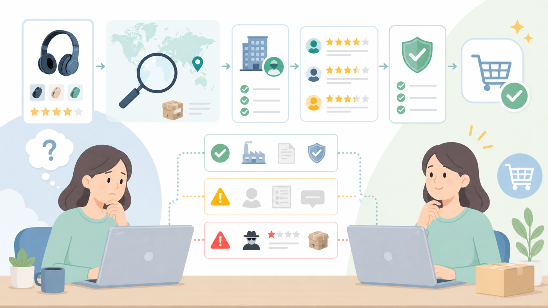 Predoloはどこの国？運営会社と信頼性の確認ポイントまとめの要点を表すイラスト