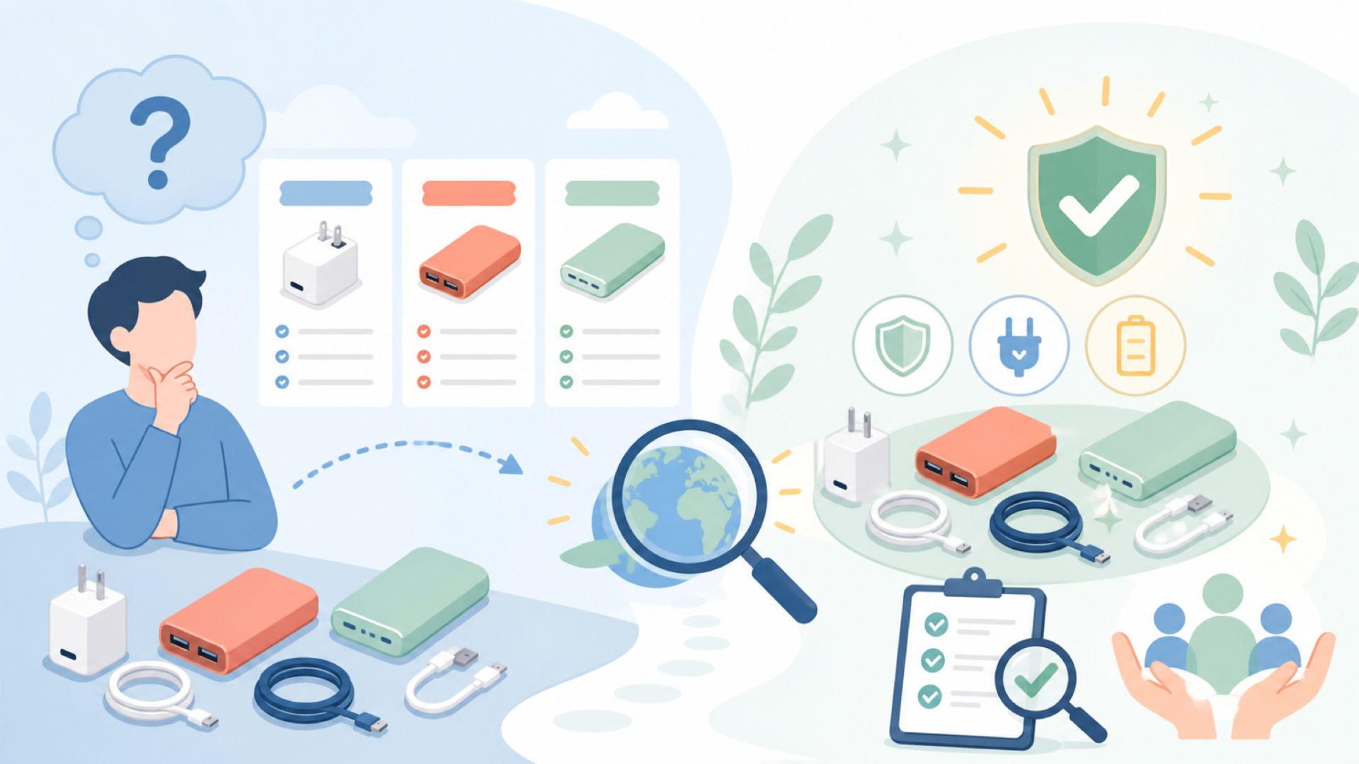 RAINPOINT(レインポイント)はどこの国のブランド？を表すイラスト