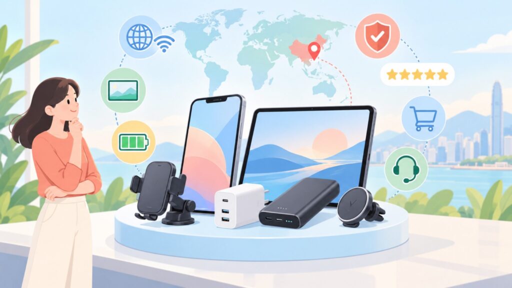 LISENはどこの国のブランド？評判と安全性を確認の要点を表すイラスト